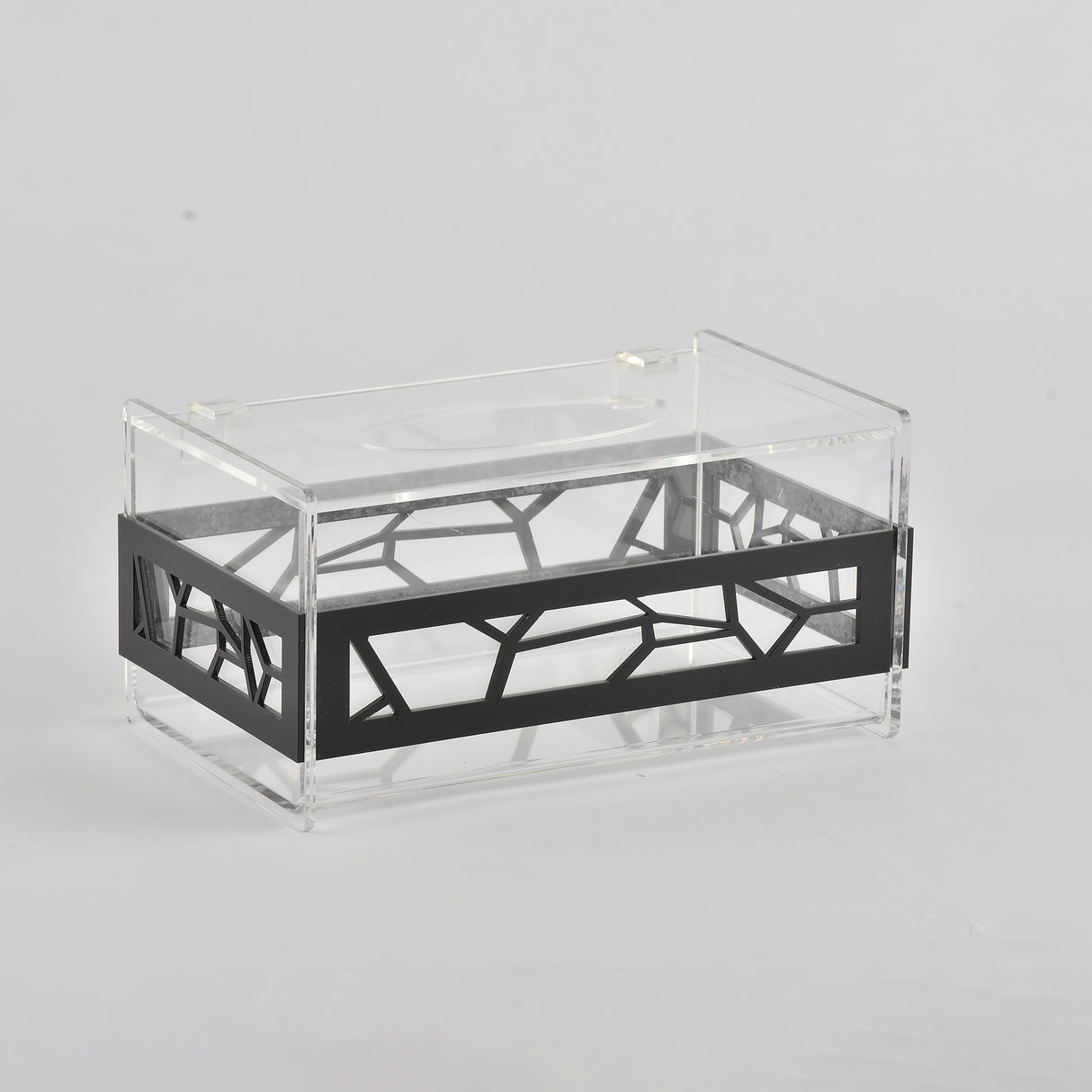 Black Tissue Box