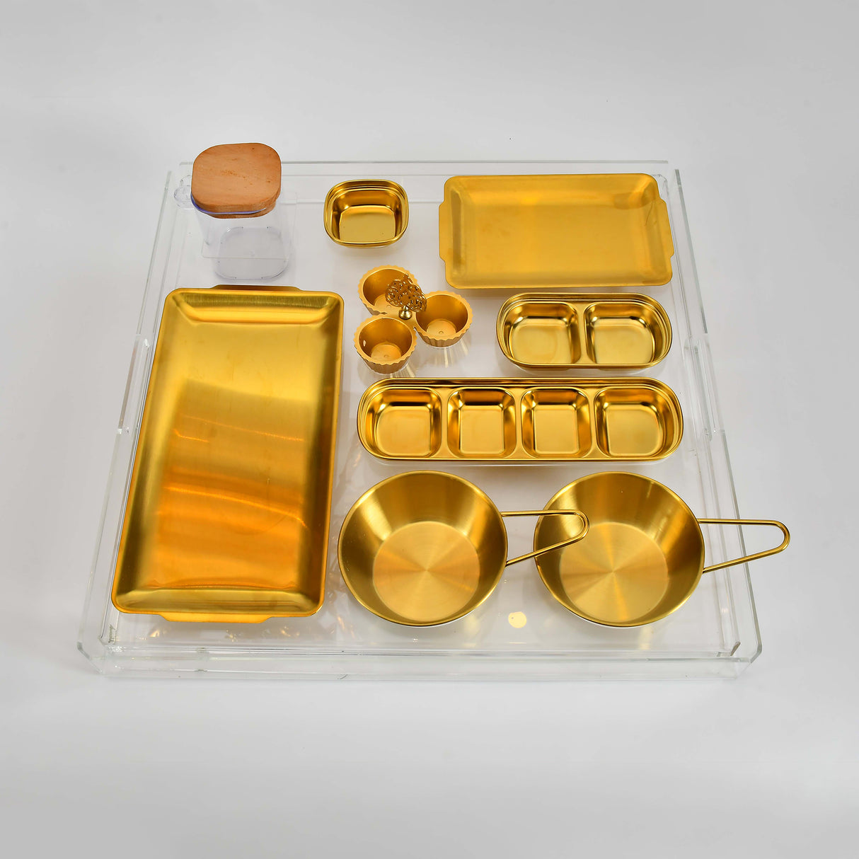 Dinner tray 11 pieces