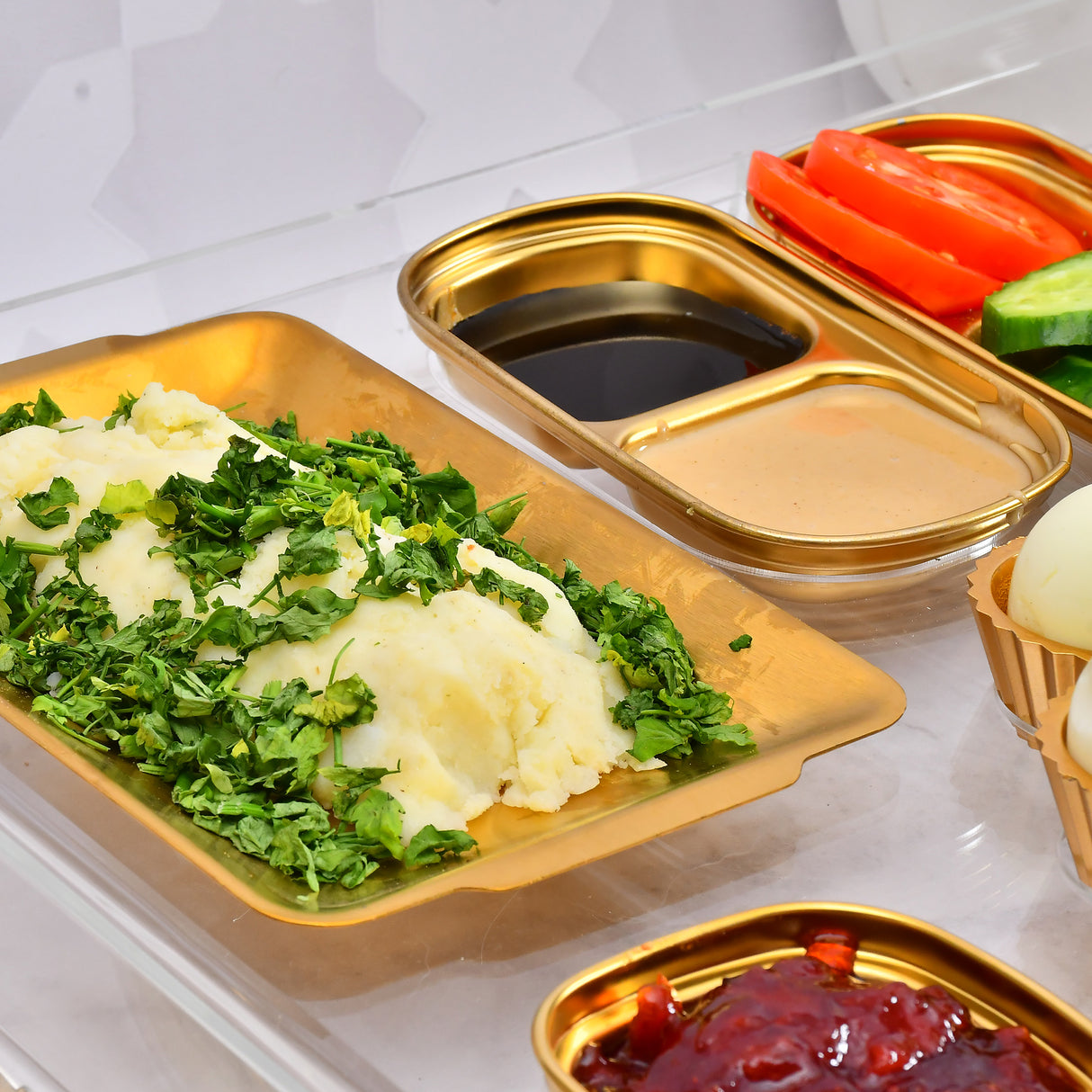 Dinner tray 11 pieces