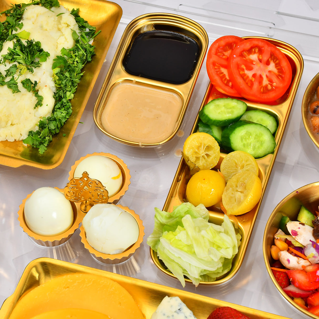 Dinner tray 11 pieces