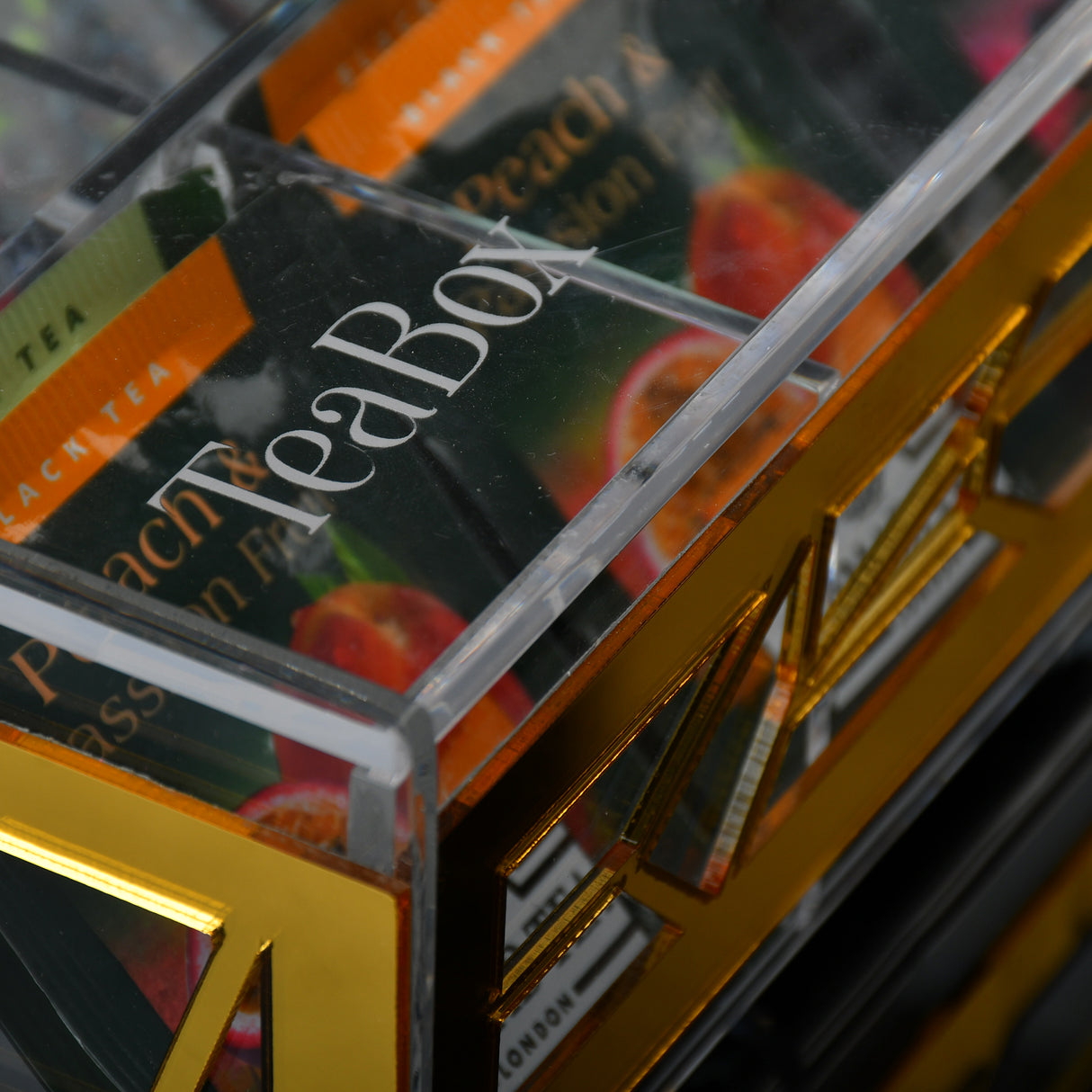 Gold Set(basket+tissue box+tea box)