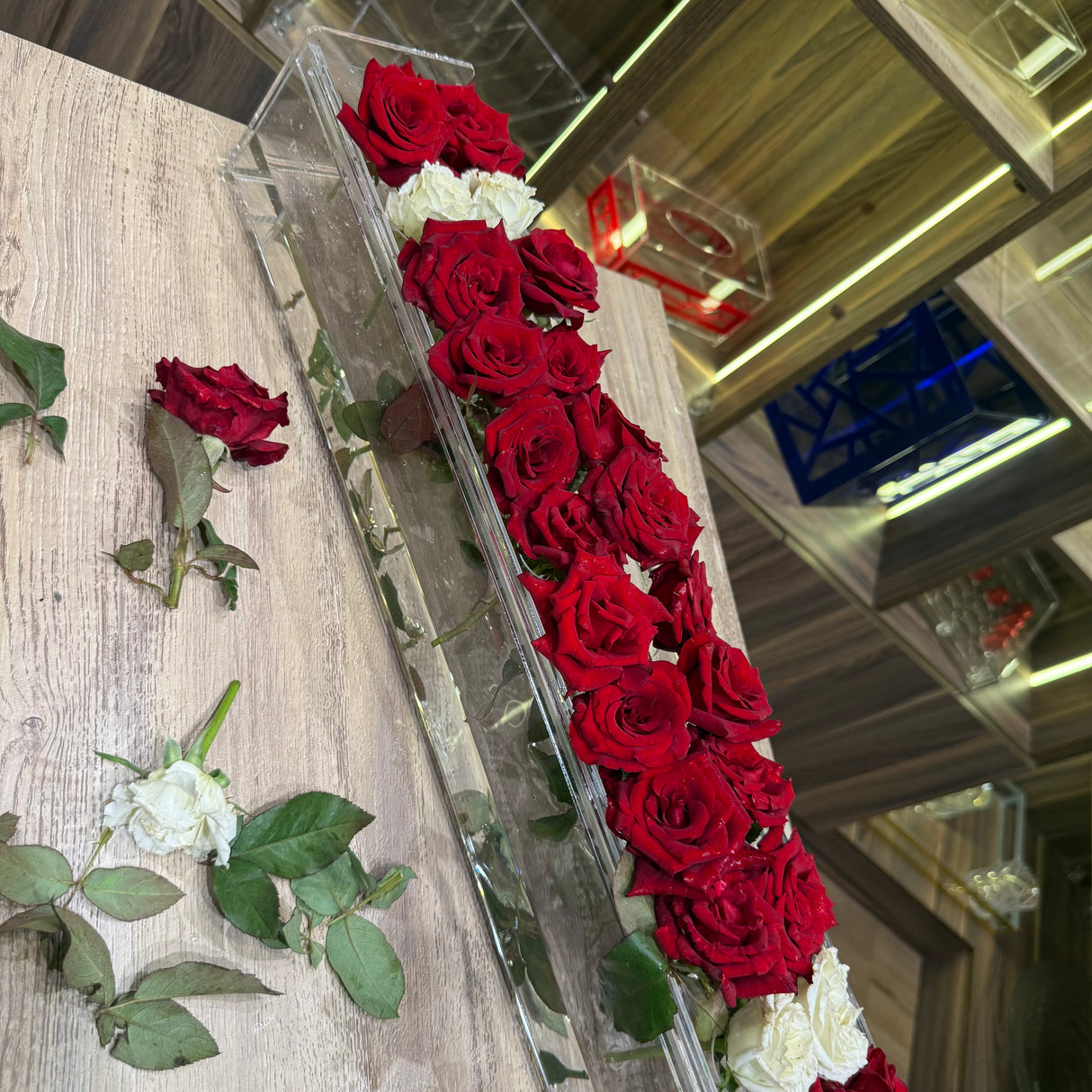 Large flowers displaying box 24slots