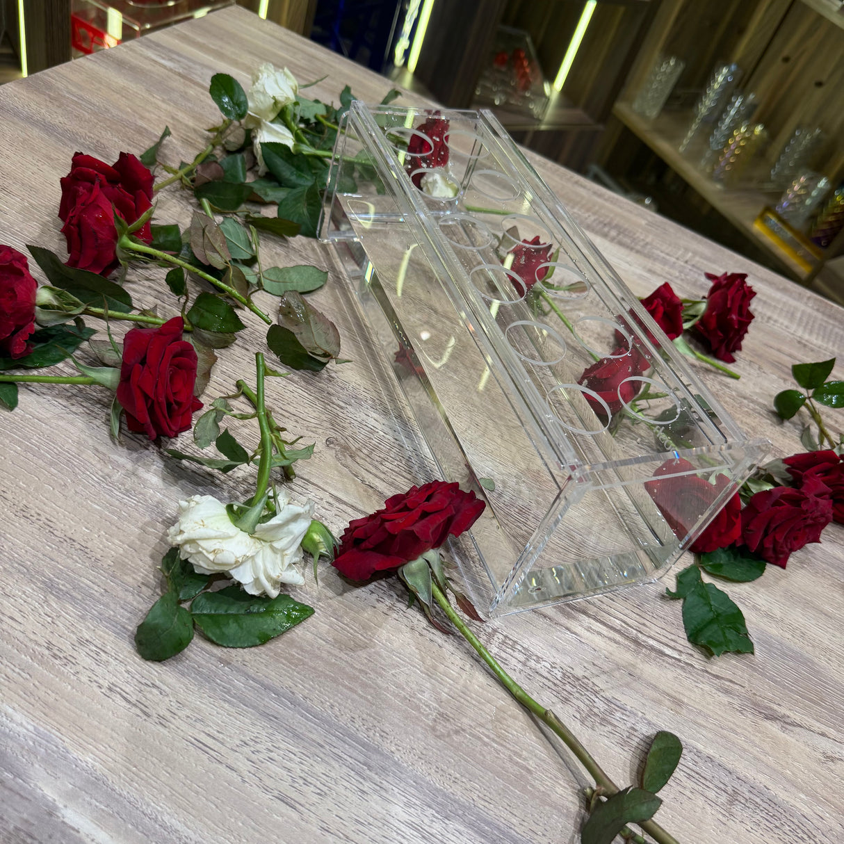 small flowers displaying box 12slots