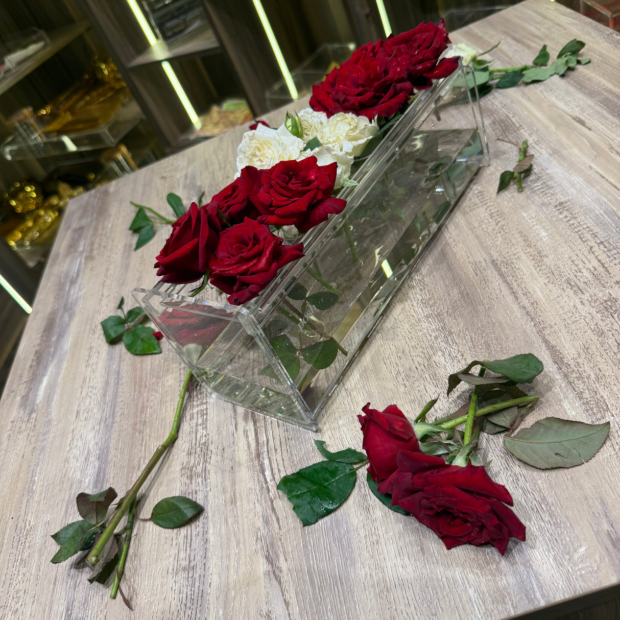 small flowers displaying box 12slots