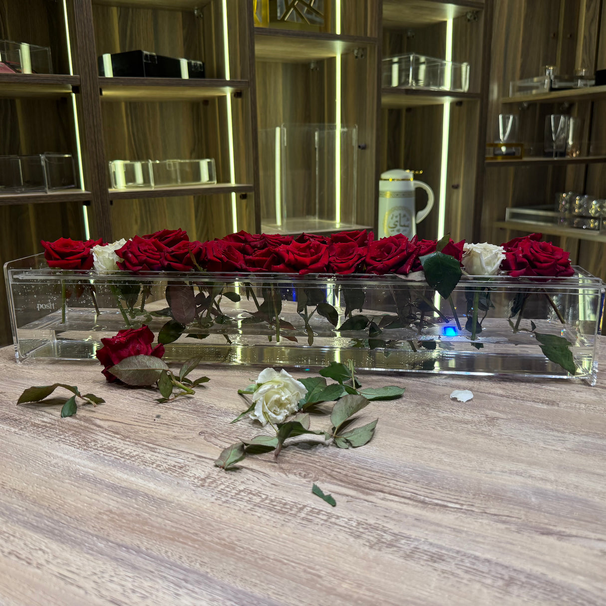 Large flowers displaying box 24slots