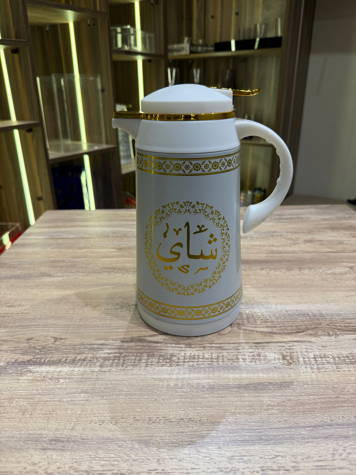 White (شاى) water pot 1 Litre