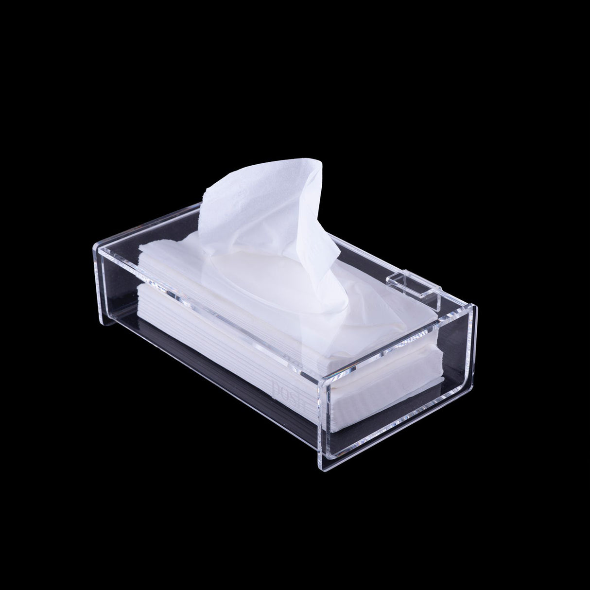 Transparent Tissue Box