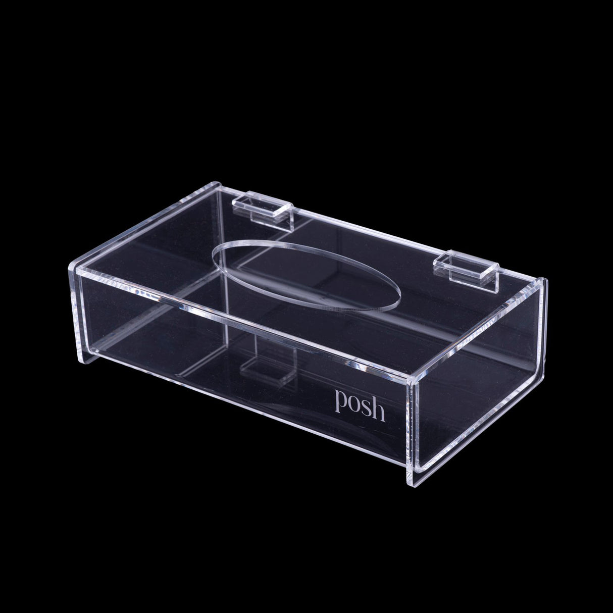 Transparent Tissue Box