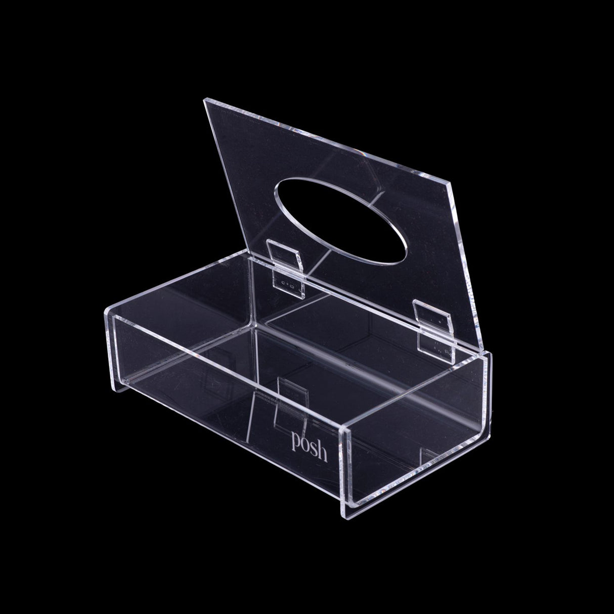 Transparent Tissue Box