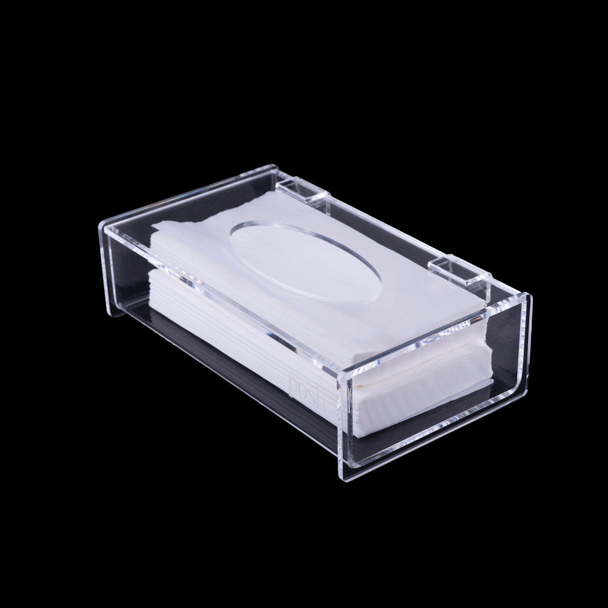 Transparent Tissue Box