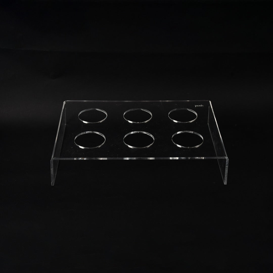 6 arabic coffee cups with acrylic holder