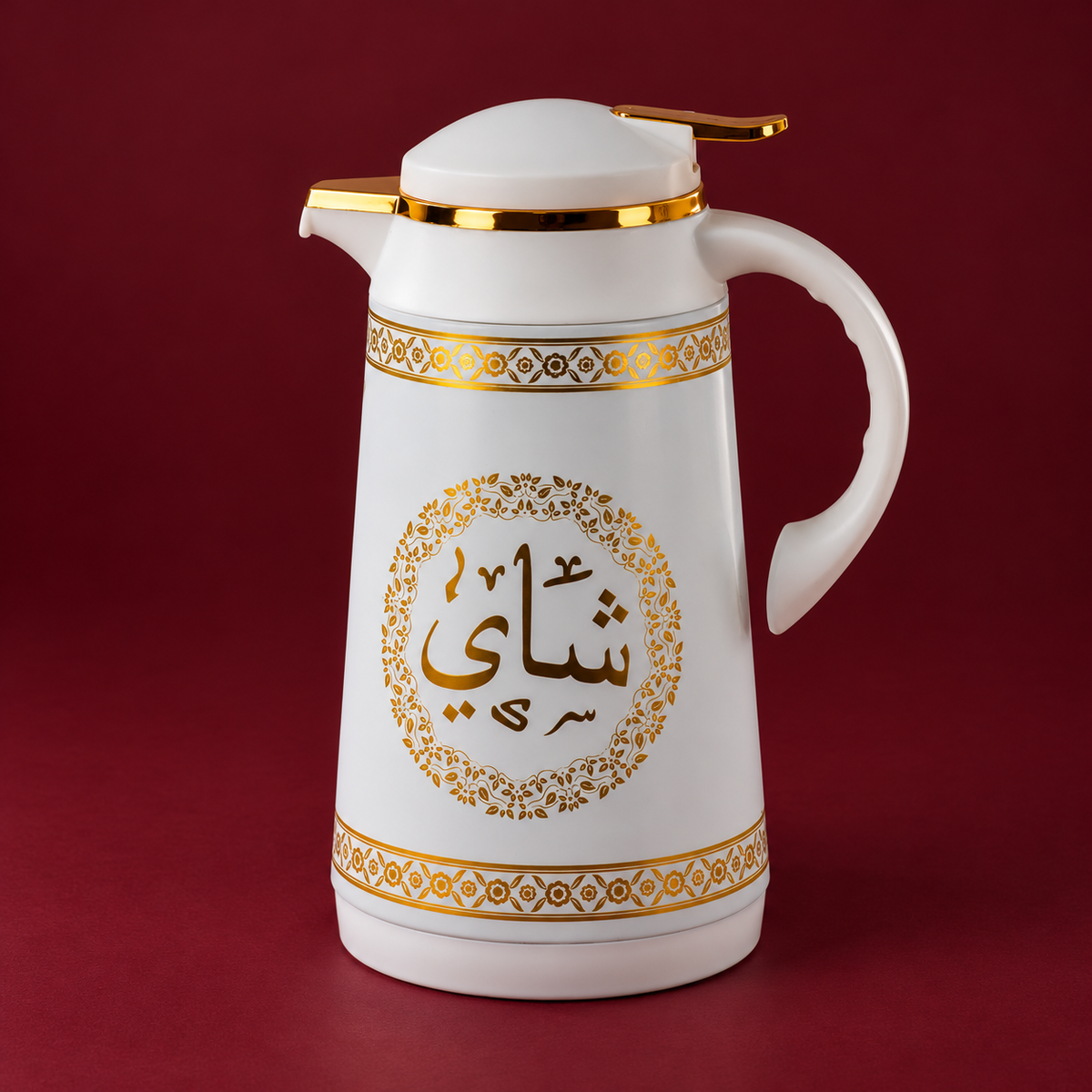 White (شاى) water pot 1 Litre