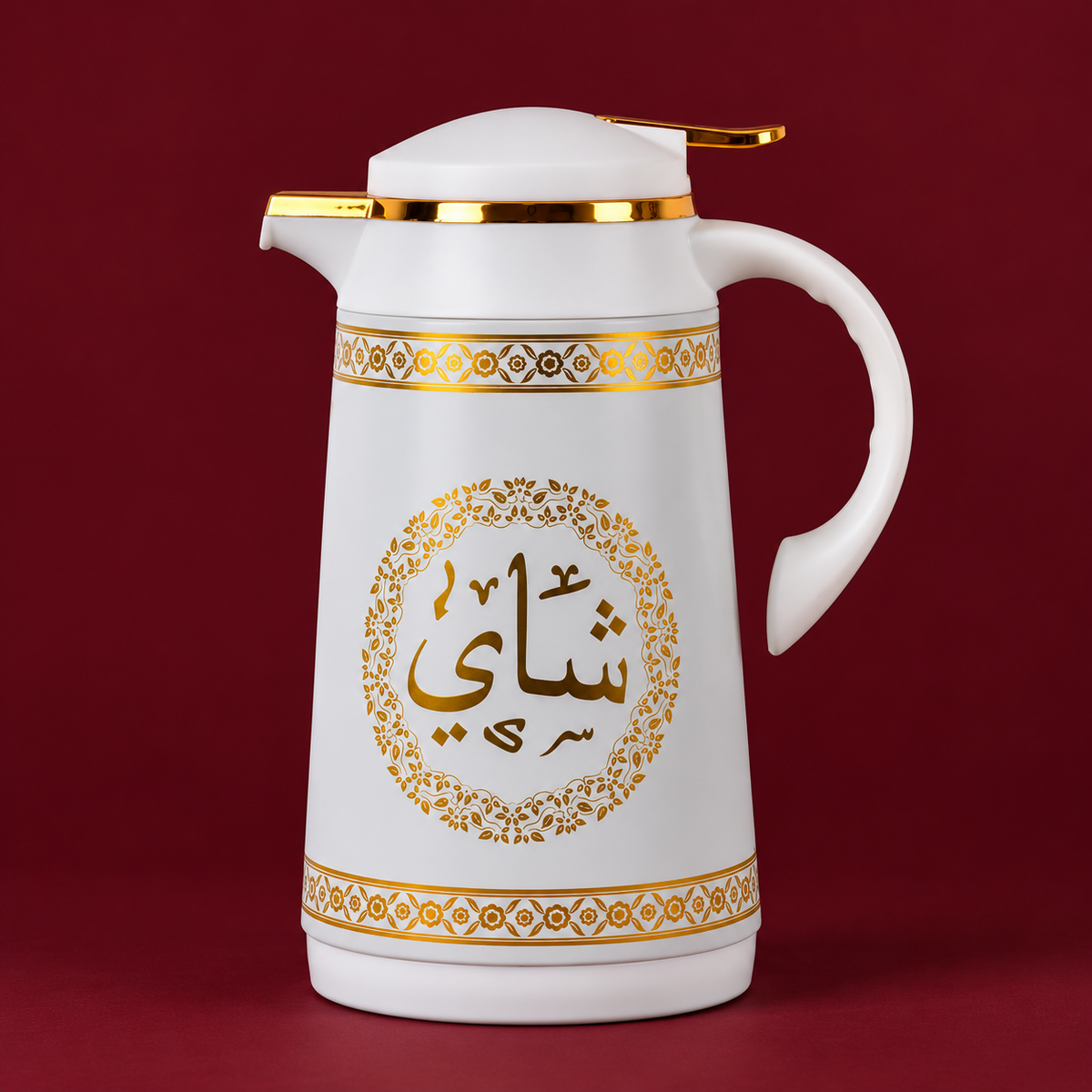 White (شاى) water pot 1 Litre