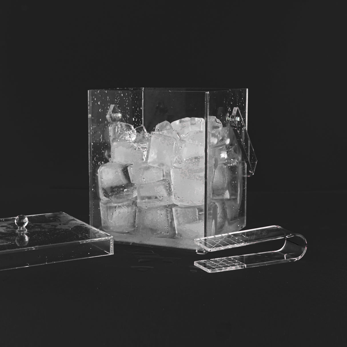 Ice holder with cover