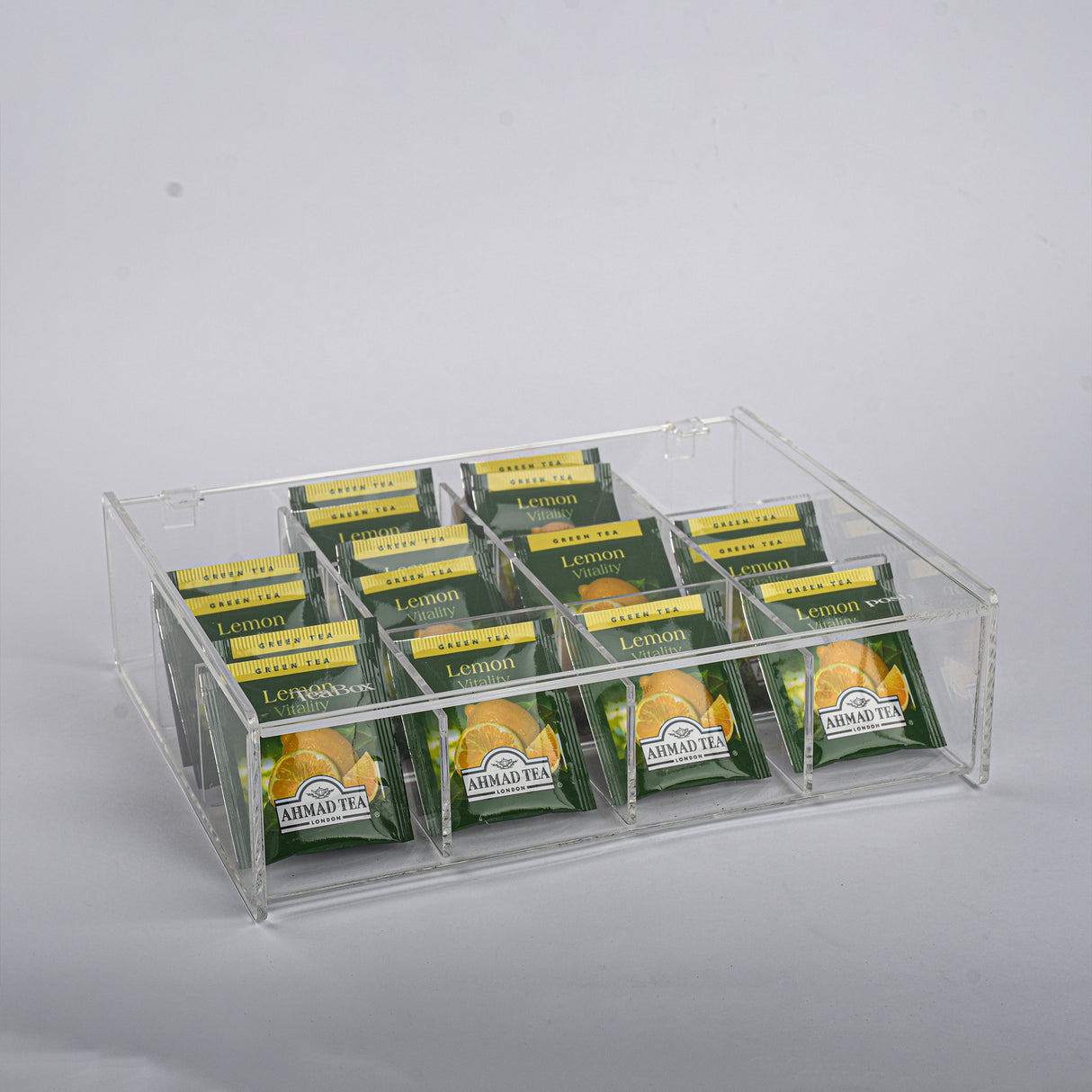 Transparent Tea Box 12 Slots