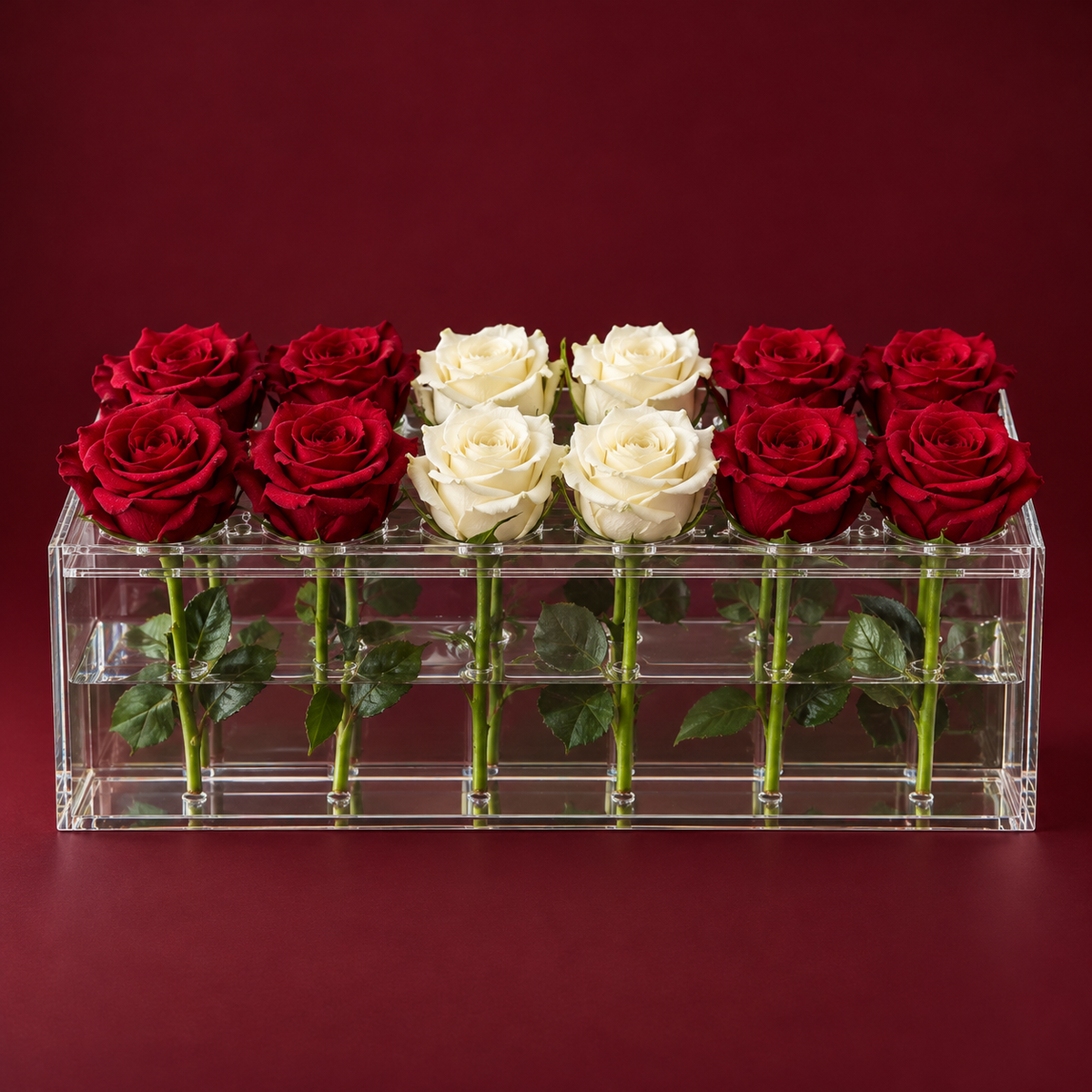 small flowers displaying box 12slots