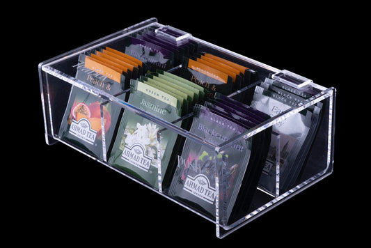 Transparent tea box