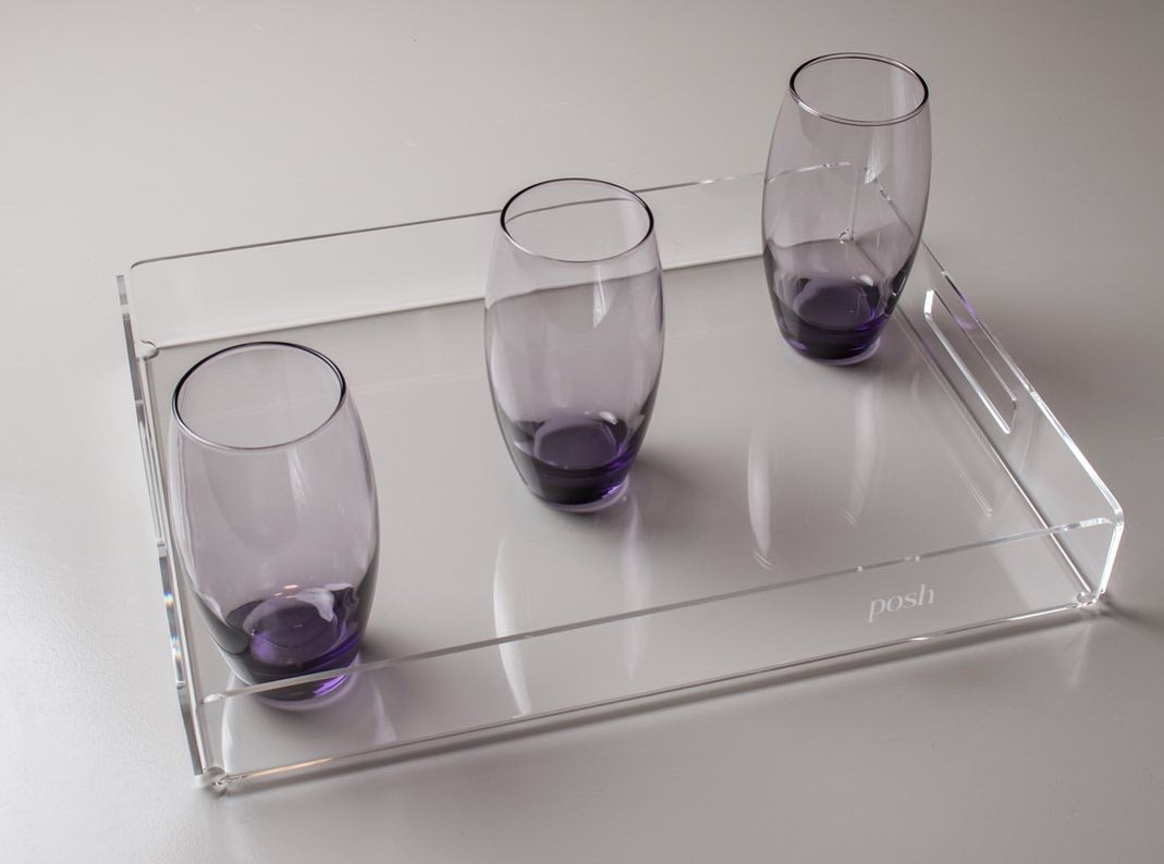 Transparent Large Tray