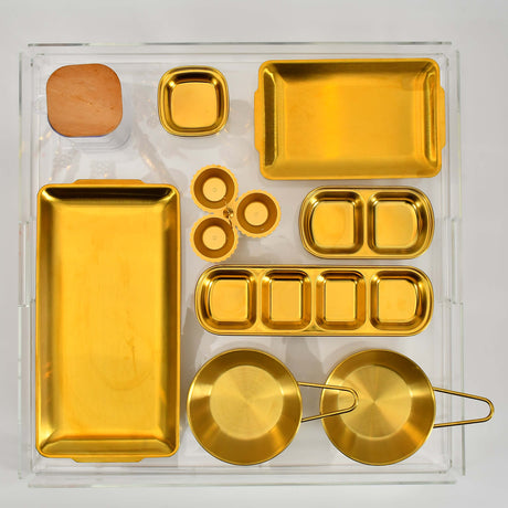 Dinner tray 11 pieces
