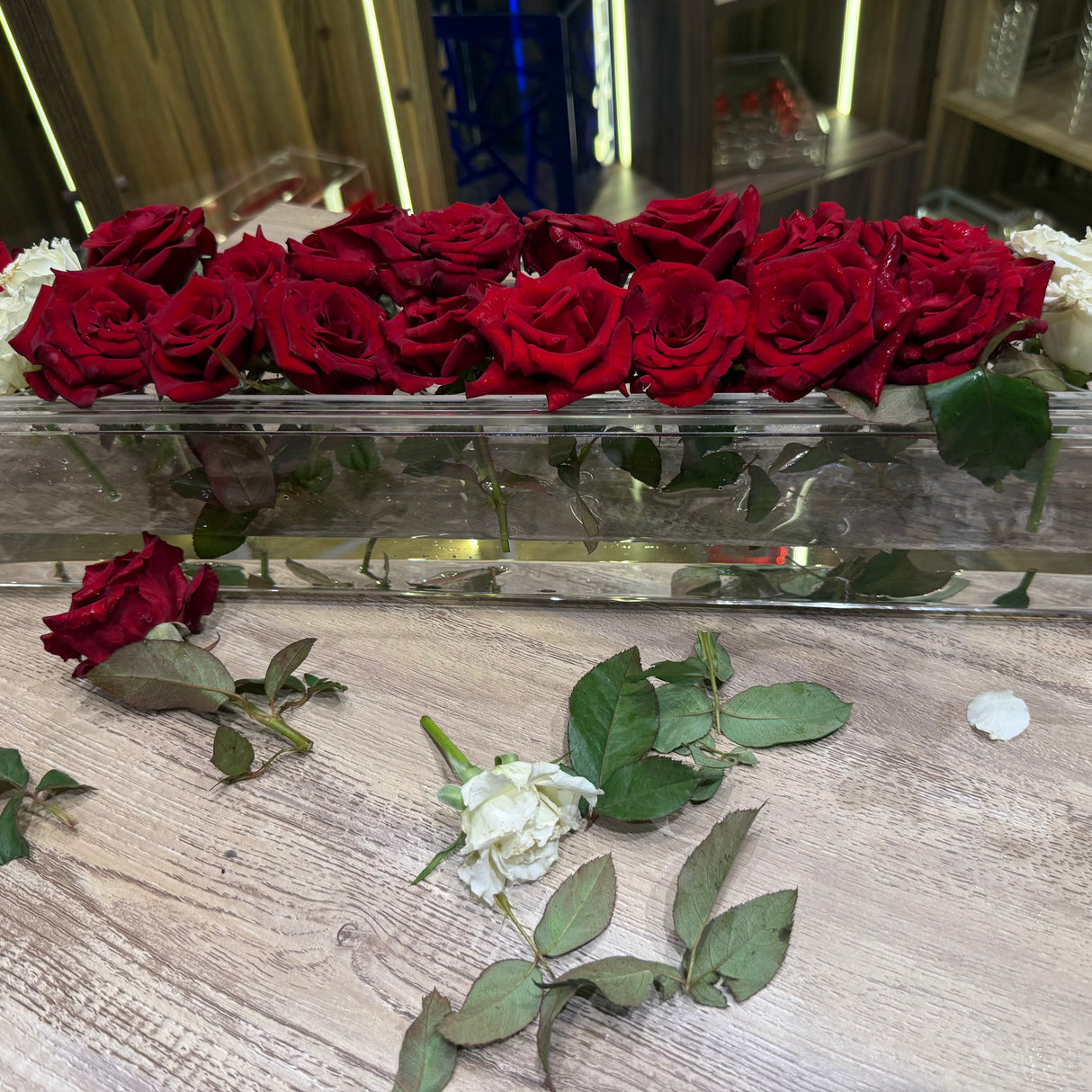 Large flowers displaying box 24slots