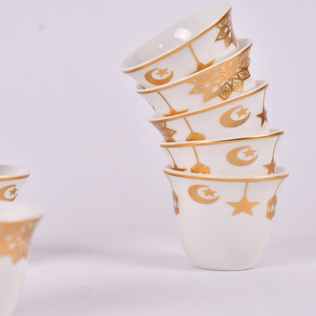 arabic coffee cups (ramadan shape)