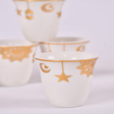 arabic coffee cups (ramadan shape)