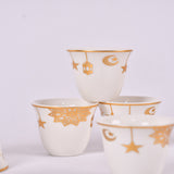 arabic coffee cups (ramadan shape)