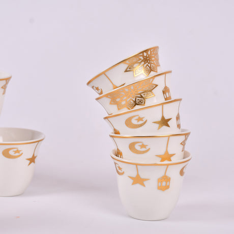 arabic coffee cups (ramadan shape)