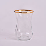 stkana cups set of 6 cups (gold line)