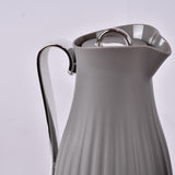 grey waterpot with silver handle 1 litre
