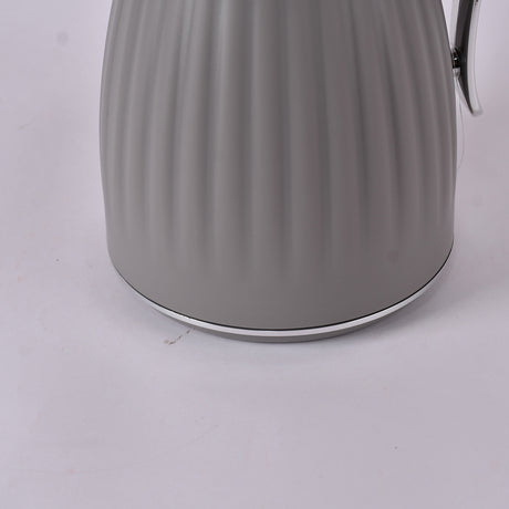grey waterpot with silver handle 1 litre