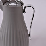 grey waterpot with silver handle 1 litre