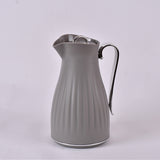 grey waterpot with silver handle 1 litre