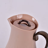 Beige water pot with bronze handle 1 litre