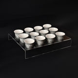 12  arabic coffee cups with acrylic holder