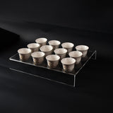 12 arabic coffee cups(اهلا و سهلا ) with acrylic holder