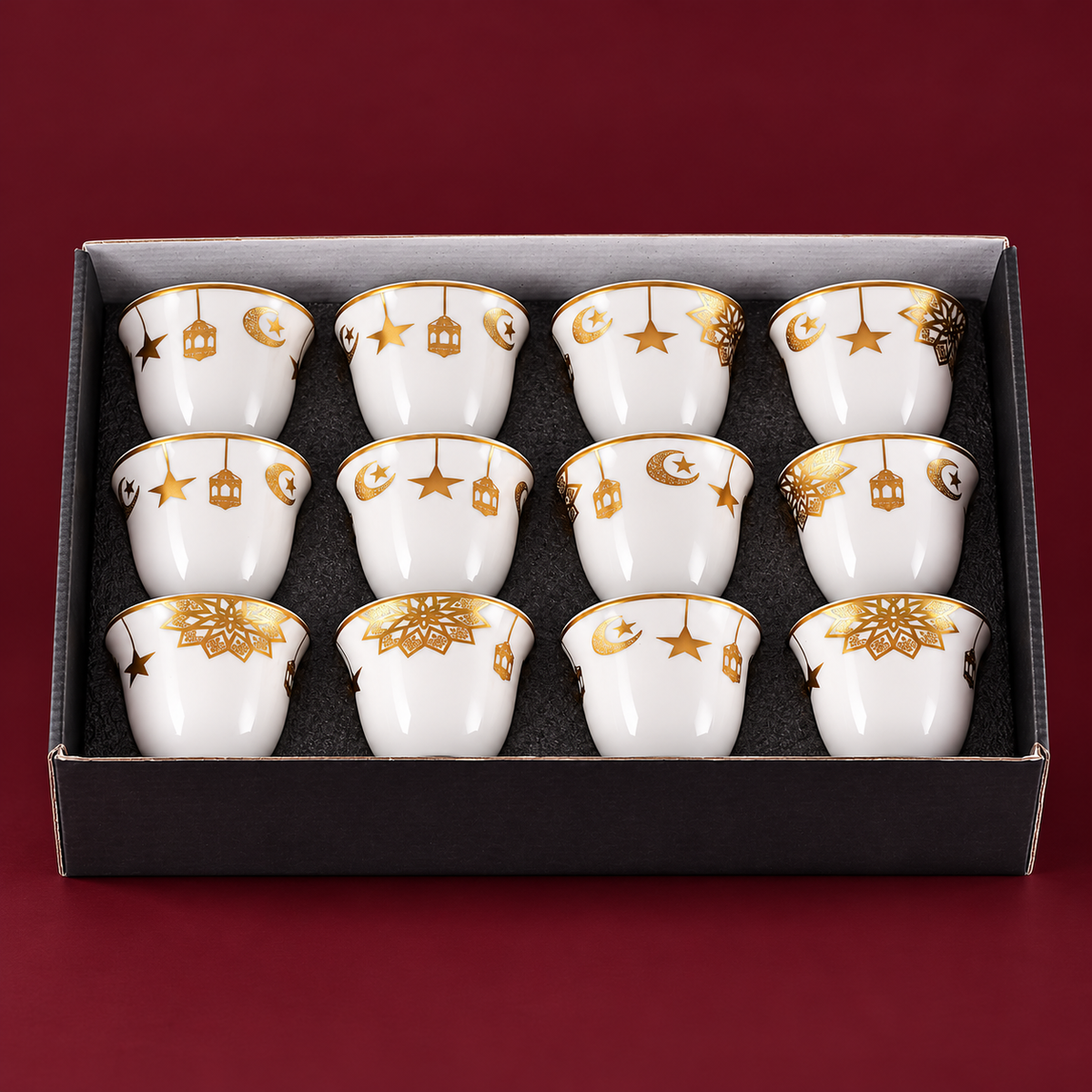 arabic coffee cups (ramadan shape)