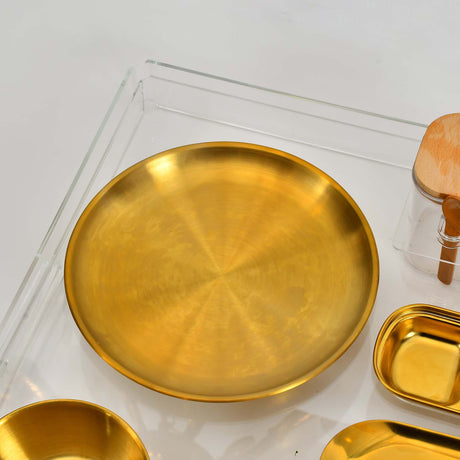 Dinner tray 9 pieces