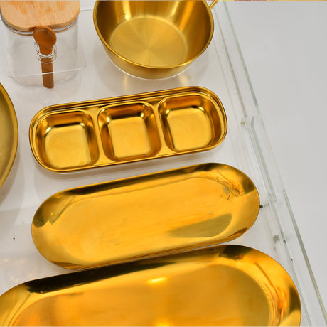 Dinner tray 9 pieces