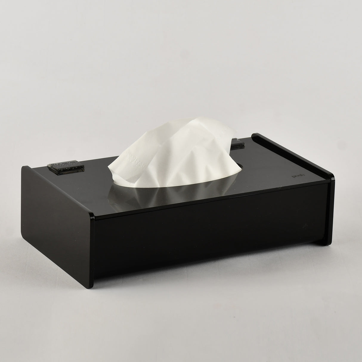 Black Tissue Box