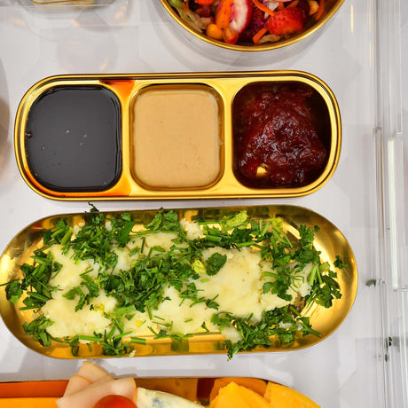 Dinner tray 9 pieces