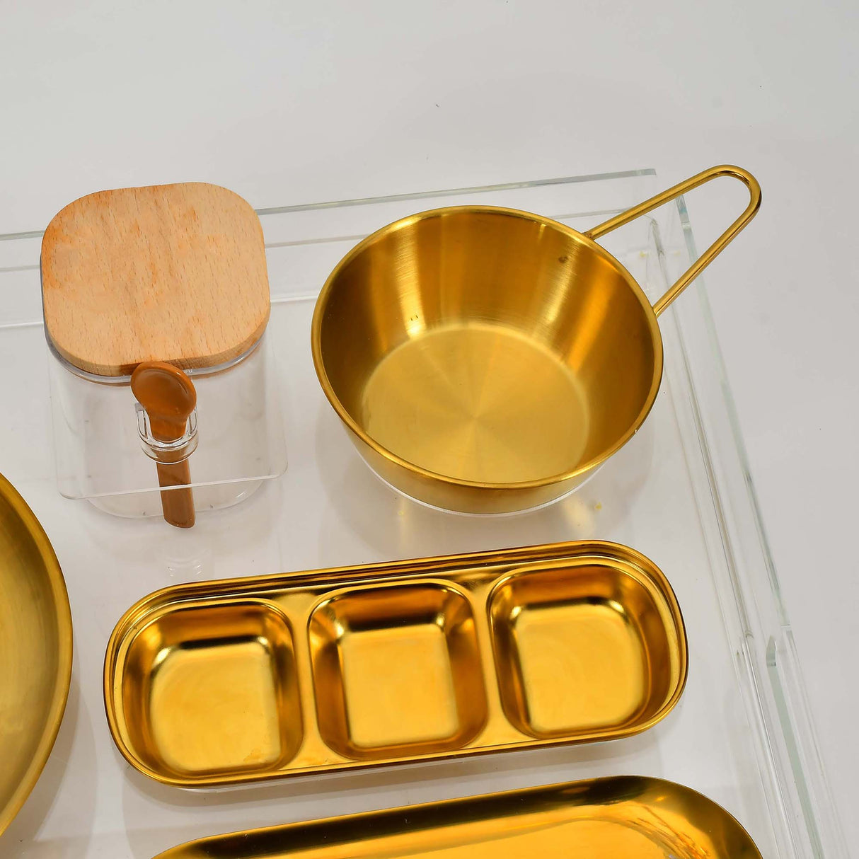Dinner tray 9 pieces