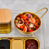 Dinner tray 9 pieces