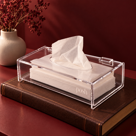 Transparent Tissue Box