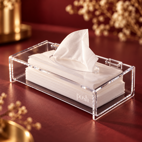Transparent Tissue Box