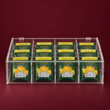 Transparent Tea Box 12 Slots
