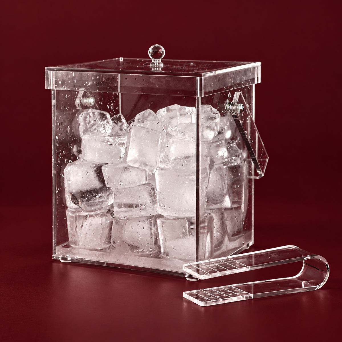 Ice holder with cover