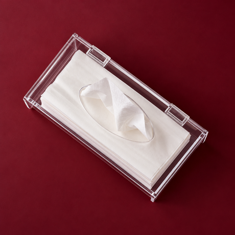 Transparent Tissue Box