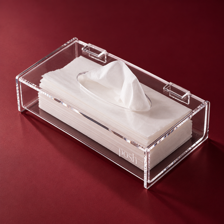 Transparent Tissue Box