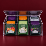 Transparent 6 slots Tea Box